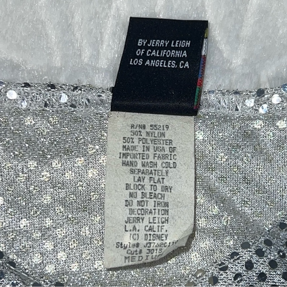 Disney Mickey Mouse Silver Sequin Top - image 5